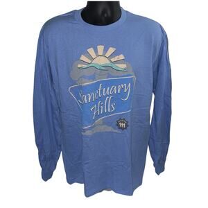 Fallout Sanctuary Hills Long Sleeve T-shirt Light Blue2XL
